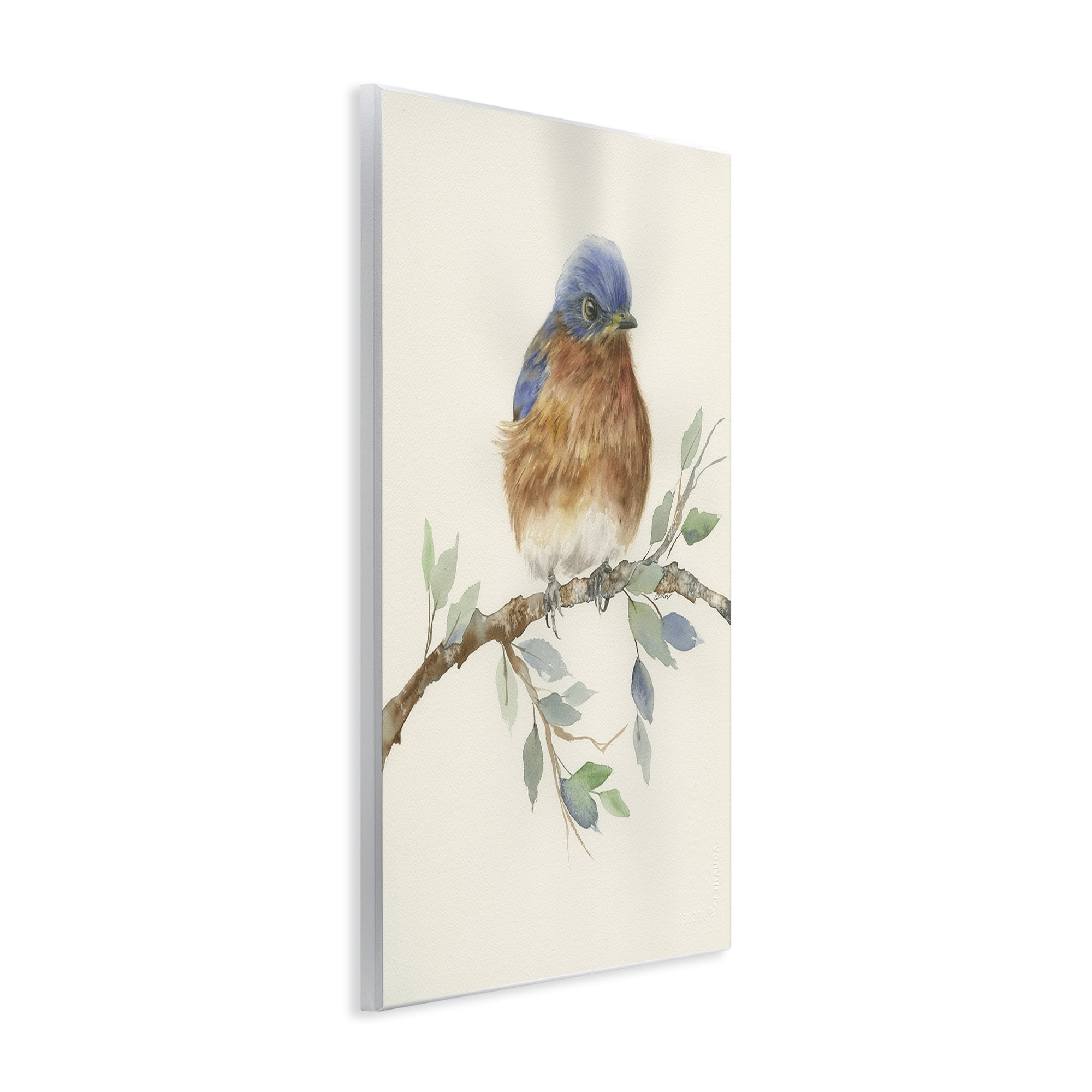 Stupell Industries Songbird Perched on Branch Wall Plaque Art, design by Cady Driver