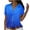 Blue, variant on fartey Womens Button Down Blouses 2025 Plus Size Gradient Print Tunic Shirts Casual Short Sleeve Lapel Cardigan Blouses, S-6XL