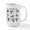 White, variant on CafePress - Hummingbirds Of North America Large Mug - 15 oz Ceramic Large White Novelty Mug