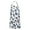 White And Blue-1, variant on White and Black Of Leopard Print Apron-Garden Aprons for Women with Pockets-Cotton Linen Waterproof Kitchen Cooking Gardening Aprons Adjustable for Kitchen,Cooking,BBQ and Salon 33x27 Inch