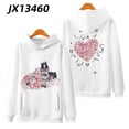 thumbnail image 1 of Sanrio Kuromi-Sudadera con capucha para niña, Tops finos de estilo Harajuku, ropa informal coreana, Otoño, 2023, 1 of 3