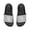 Black, variant on Effete Feline Claw Marks Scratch Women Removable-Strap Sandals