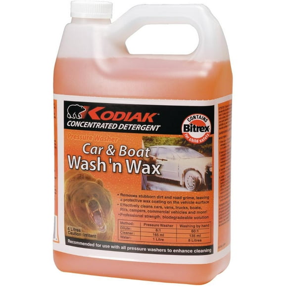 Car and Boat Pressure Washer Wash and Wax - 4 L