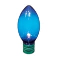 thumbnail image 4 of Indoor/Outdoor 100-Count LED Smooth C9 Christmas Lights, Blue, 57', Holiday Time, 4 of 6