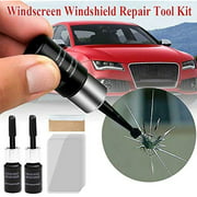 Lovelychica Automotive Glass Nano Repair Fluid Car Window Glass Crack Chip Repair Tool Kit,Car Windshield Repair Kit with Windshield Repair Resin,Windshield Repair DIY Tool Kit