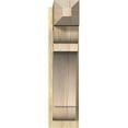 thumbnail image 2 of Ekena Millwork 8"W x 24"D x 32"H Olympic Rough Sawn Craftsman Outlooker, Douglas Fir, 2 of 4