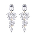 thumbnail image 1 of TIMIFIS Earrings A Pair Crystal Cubic-Rhinestone Fashion Creative Earrings Moon Hook Wonderful Gift - Summer, 1 of 1