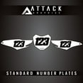 thumbnail image 2 of Attack Graphics Number Plate Backgrounds for Honda CRF125F 2014, 2 of 2