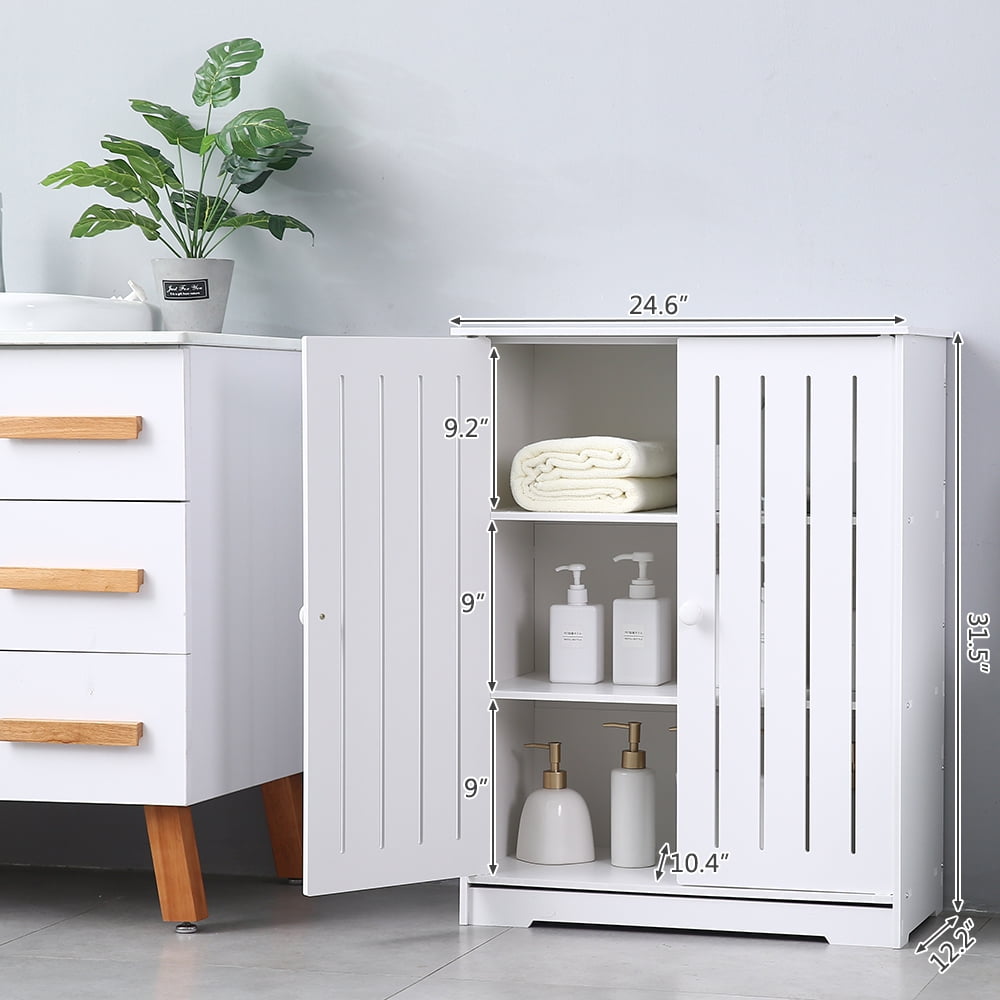 Kepooman 3T Storage Cabinet with Double Door, High Storage Cabinet, Sliding Storage Organizer Unit Kepooman 3T Storage Cabinet with Double Door, High Storage Cabinet, Sliding Storage Organizer Unit