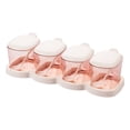 thumbnail image 2 of Openpig Kitchen Seasoning Box Set - Seasoning Box Jar Plastic Condiment Transparent Storage Container- Cruet with Cover and Spoon, 2 of 6