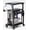 Black with Wheels, variant on Computer Tower Stand, 6 Level Height Ajustable PC Tower Stand for Floor, Mobile Rolling CPU Holder Cart for Gaming Office Home,21.34"-28.3", Black