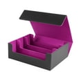 thumbnail image 2 of Ximing Deck Card Case Collectible Game Card Box Holds 1800 Cards for Baseball Cards Purple, 2 of 10