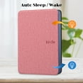 thumbnail image 3 of Slim Case for 6.8" Amazon Kindle Paperwhite 2021 11th Generation, Auto Sleep Wake Lightweight Thin Protective Shockproof Case Cover for Kindle Paperwhite 2021 11th Gen, Pink, 3 of 5