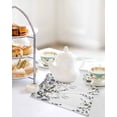 thumbnail image 4 of Grey Eucalyptus Kitchen Dish Towels for Drying Dishes Set of 2, Watercolor Spring Weeping Botanical Waffle Weave Microfiber Hand Tea Bathroom Towels Quick Dry & Absorbent Towel 12x12, 4 of 7