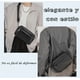 thumbnail image 4 of Bandolera De Cuero De Los Hombres Crossbody Bolso De Hombro, 4 of 4