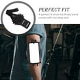 thumbnail image 3 of unbranded Teléfono Deportivo Negro Con Correa Flexible Y Soporte Para Llave, 3 of 8