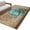 Brown, variant on Teal Sea Turtle Round Area Rugs Collection 7', Coastal Ocean Summer Ocean Waves Non Slip Indoor Circular Throw Runner Rug Floor Mat Carpet for Living Room Dining Table Bedroom Nursery