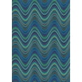 thumbnail image 1 of Ahgly Company Machine Washable Indoor Rectangle Transitional Light Sea Green Area Rugs, 7' x 10', 1 of 7