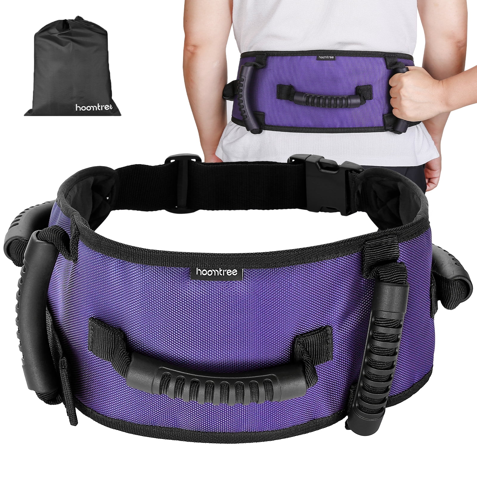 HOOMTREE Gait Belt Transfer Belts with Padding Handle,Transfer Belts