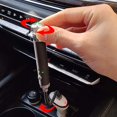 thumbnail image 5 of Luz led para domo de coche, proyector de galaxia, lámpara de noche estrellada de decoración USB ajustable, 20 en 1, control de voz con luz púrpura Feliz Sencillez, 5 of 5
