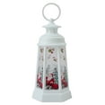 thumbnail image 5 of Naierhg Christmas Santa Lantern Wind Light Retro Style Battery Powered Decorative Lantern Hanging LED Candle Light Snowman Antique Gold, 5 of 8