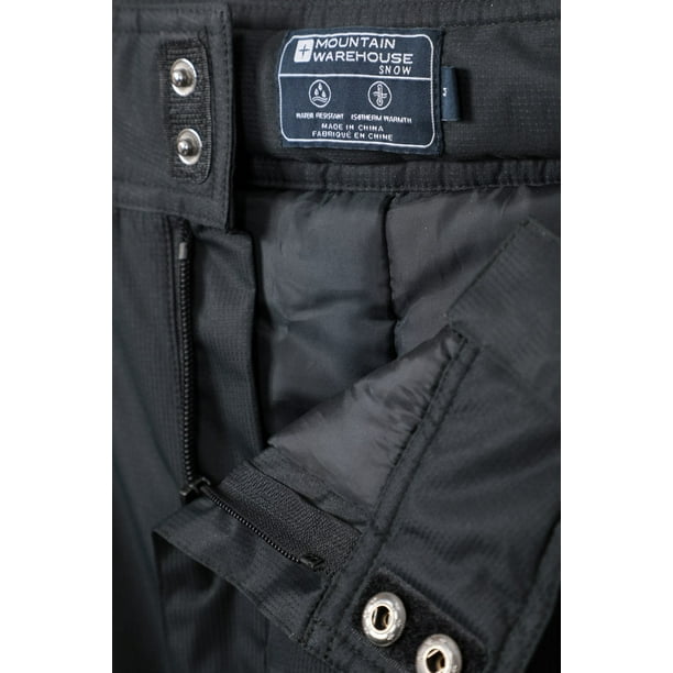 Mountain Warehouse Dusk II Mens Ski Pants Short Length Black Size XXS