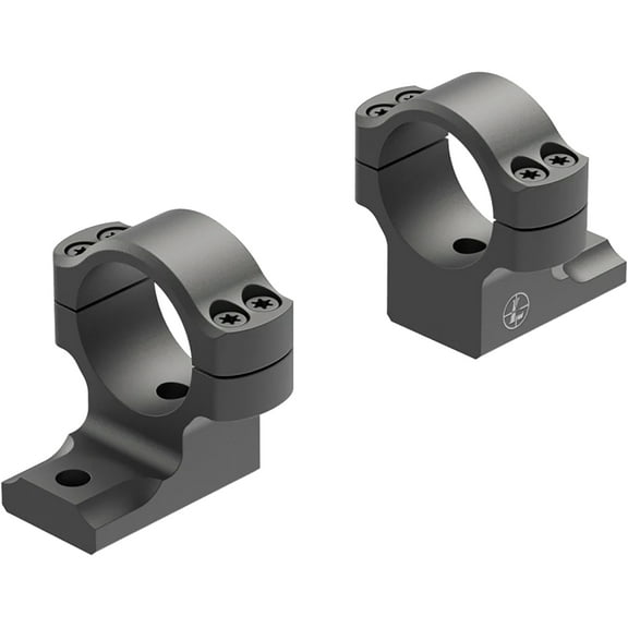 Leupold 171102 BackCountry 2-Piece Base/Rings For Tikka T3/T3x 1" Ring Medium Black Matte Finish