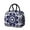 Blue And White-9, variant on Obrewu Blue and White Pioneer Flower Lunch Bag for Adult, Insulated, Leakproof, Oxford Cloth