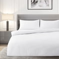 thumbnail image 2 of Deconovo Microfiber Bedding Sheet Set, Brushed Soft Sheets for Home Use, California King, White, 4 Piece, 2 of 8