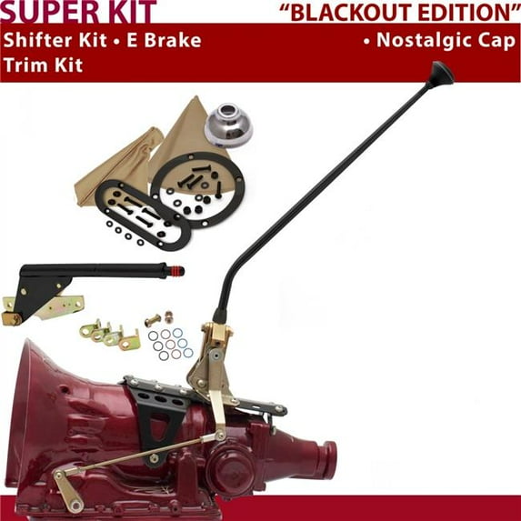 American Shifter 2004R Shifter Kit 23 in. E Brake Trim Kit for D16C5