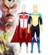 thumbnail image 1 of Invincible TV Show Cosplay Costplay Set para Adultos, Omni-Man Halloween Outfit con Capa Desmontable Accesorios de Cosplay Seguro para Niños para Fiestas de Cumpleaños y Disfraces (Niños:130, Rojo), 1 of 9
