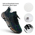 thumbnail image 4 of Blackwatch Tartan Modern Cute Blue And Green Plaid Walking Shoes for Men Woman Lightweight Tennis Fashion Elastic Sports Shoes Cushion Basketball Shoes, 4 of 7
