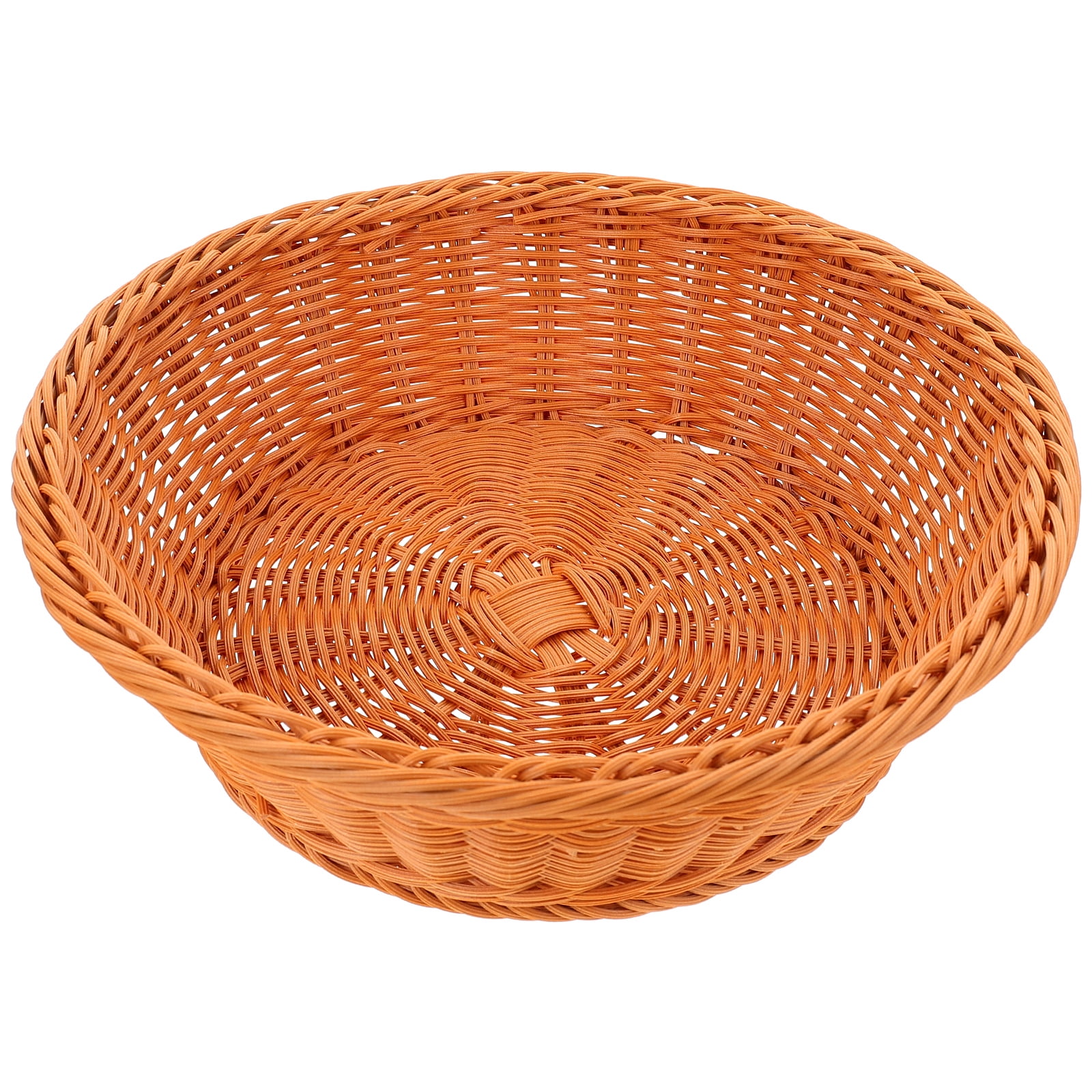 Basket Fruit Bread Storage Tray Rattan Bowl Woven Serving Wickersnack