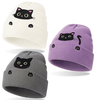 Bocaoying Therian Stuff Y2K Grunge Accessory Set - Therian Beanie