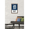 thumbnail image 2 of MLB Detroit Tigers - Logo 22 Wall Poster, 14.725" x 22.375" Framed, 2 of 5