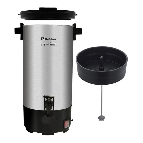 Cafetera Koblenz Capacidad 45 Tazas Plateada