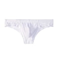 thumbnail image 5 of SGFCWSX Men's Sheer Lace Briefs in Lightweight Fabric** White L, 5 of 6