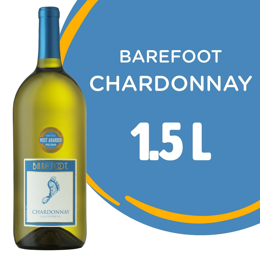 Barefoot Chardonnay White Wine 1.5 L Bottle