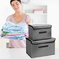 thumbnail image 4 of Nonwoven Folding Organizer, Dormitory Clothes Storage, Large Capacity, Sturdy Design, For College, Wardrobe Decluttering, Roomy Storage Box, Multi-Purpose Clutter Solution, Lightweight Fabric, Home, 4 of 8