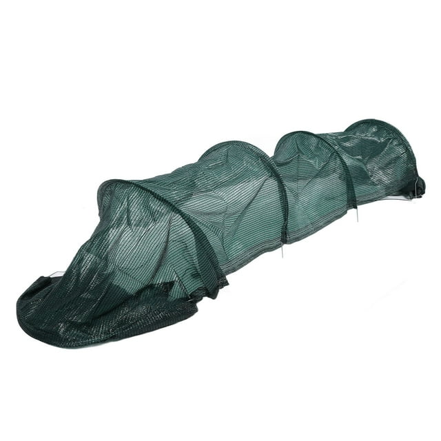 Greenhouse Hoops Grow Tunnel, Portable 3 Meters Quick Release Protective Versatile Plant Shade Cloth for Vegetable Fruits Flowers Crops