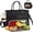 Black, variant on LOVEVOOK Insulated Lunch Bag,2-in-1 Work Tote Bag with Lunch Compartment,Large Capacity Professional Work Bag for Women,15.6 Inch Laptop Bag with Cup Holder for Teacher,Nurse,College,Office,Travel