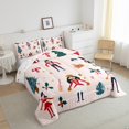 thumbnail image 3 of Homewish Boys Girls Xmas Nutcracker 3 Pieces Queen Comforter Set,Dance Ballet Girl Ultra Soft Bedding Sets,Merry Christmas Bedding Comforter Set Breathable,Luxury Bedroom Decor,Reversible, 3 of 8