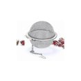 thumbnail image 1 of Stainless Steel Tea Infuser Ball Lock Spice Tea Ball Strainer Mesh Filter Tea Strainer Kitchen Accessories 4.5cm, 1 of 5