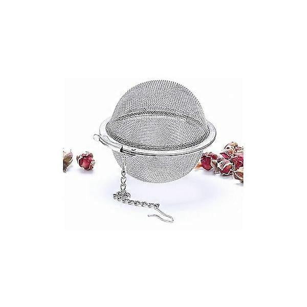 Stainless Steel Tea Infuser Ball Lock Spice Tea Ball Strainer Mesh Filter Tea Strainer Kitchen Accessories 4.5cm