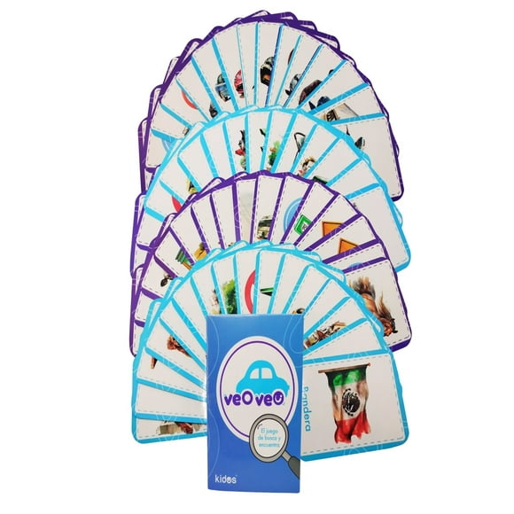 Veo-Veo Juego de cartas de busca y encuentra