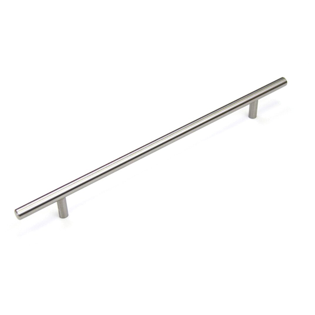 12" Solid Stainless Steel Cabinet Bar Pull Handles Solid Stainless Steel Cabinet Bar Pull Handles (Case of 4) - image 2 of 3