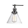 thumbnail image 2 of CWI Lighting Collection Eustis Applique Murale 1 Lumière Fini Nickel Poli, 2 of 3