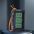 thumbnail image 3 of Herramienta instrumento 0 56 pulgadas medidor voltaje 2 cables 5-120 V (verde), 3 of 9