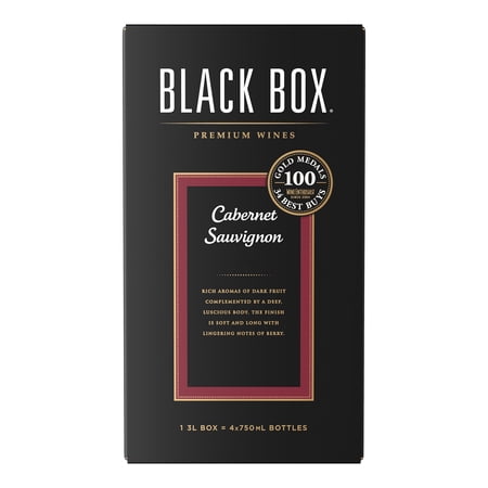 Black Box Cabernet Sauvignon Red Wine, 3 L Box