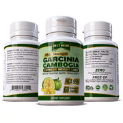 GARCINIA CAMBOGIA HCA 95% Fat Burners Diet Weight Loss Capsules 2000 mg Daily Serving (60 Capsules / Bottle)